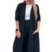 Women's Casual Fashion Long Sleeved Coat Solid Color Trench Coat plus Size Spring Autumn Popular Independent Websites Style_ecoleips.com