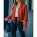 Women's Clothing Autumn New Slim Tops Long Sleeved Printed Tassel Jacket_ecoleips.com