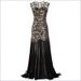 Inspired Plus Size Sequin Flapper Dress – Vintage Gatsby Party Gown, Elegant Long Evening Dress For Women_ecoleips.com