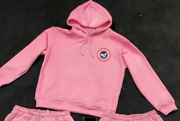 Solid Color Hoodie Set With Threaded Bottom For Men's And Women's Casual Sportswear, Sweatpants, Letter Hoodie, And Sweatpants Set_ecoleips.com