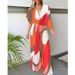 Women's Clothing Bat Sleeve Suit Irregular Short Sleeve Waist Wide Leg Pants Trousers Two Piece Suit_ecoleips.com