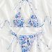 Women's Clothing Spot Sexy Three Point Strap Bikini Suit_ecoleips.com