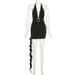 European And American Style 2024 Autumn New Women's Fashion Trendy Sexy Halter Neck Backless Slim-fit Bodycon Solid_ecoleips.com