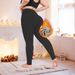 Women's Clothing Velvet Winter Plus Velvet Thickened Large Size Leggings Women's High Waist Abdomen Warm Leggings_ecoleips.com