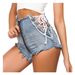 Women's Clothing Summer And Autumn Women's Denim Shorts Hot Pants Super Store Women's Sexy High Waist Jeans_ecoleips.com
