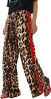 Aria Basics European And American Cross-Border New Casual Women's Internet Celebrity Same Style Leopard Print Patchwork Elegant_ecoleips.com