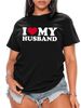 European And American Cross-border Foreign Trade Wholesale Clothing, Fun Letter Print Round Neck Plus Size Short-sleeve_ecoleips.com