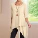 Women's Clothing Spring And Autumn New Color Long Sleeved Round Neck Irregular T Shirt_ecoleips.com