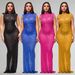 Women's Clothing Fashion Women's Hot Diamond Sexy One Piece Slim Hip Dress_ecoleips.com