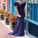 Women's Clothing Large Size Slim One Shoulder Dress Bridesmaids Banquet Small Dress_ecoleips.com