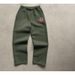 Women’s Clothing Trendy Street Hip Hop Star Hot Diamond Printing Loose Casual Sweatpants Trousers_ecoleips.com