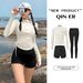 Conservative Sporty Two Piece Swimsuit Set High End Slimming Concealing Long Sleeves And Pants Hot Spring Three Piece Swimsuit Set for Women_ecoleips.com
