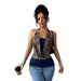 2026 European And American Fashionable Halter Neck Leopard Print Slim Fit Backless Sleeveless Top_ecoleips.com