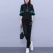 Women's Plus Size Printed Sportswear Set Casual Fashionable Two Piece Outfit Loose Fit Short Sleeved Summer Style_ecoleips.com