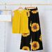 Women's Fashion Print Two Piece Set Sleeveless Irregular Vest And Pants Cross Border Style New in Stock_ecoleips.com