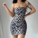 European And American Sexy Hot-Selling New Fashion Leopard Print Street Style Nightclub Versatile Strap Sequin Dress_ecoleips.com