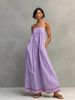 Summer Fashion Casual Women's Dress European And American Style Cross Border Trade Sleeveless Long Gown_ecoleips.com
