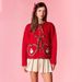 Women's Clothing Women's Christmas Long Sleeve Cotton Coat With 3D Bow & Soldier Print – Cozy Winter Outerwear For Holiday Season_ecoleips.com