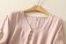 Women's Heavy Duty Embroidered Cardigan Loose Fit V Neck Lantern Sleeve Casual Elegant Fashion Top For Spring/Summer_ecoleips.com