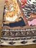 2026 New Muslim Cross-Border Dress, Women's Long Sleeve Printed Rhinestone Water Drill Long Skirt, Fashionable And Elegant_ecoleips.com