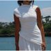 Summer Off-Shoulder Sleeveless Slim Fit Dress for Women High-Waisted Pleated Cross Border European American Style_ecoleips.com