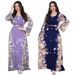 Modest Abaya Dress"Elegant Dubai Abaya – Printed Muslim Dress With Modern Arab Style & Comfortable Fit"_ecoleips.com