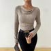 Women's Clothing Women's Long Sleeved Knitwear Solid Color Sweater Casual Top European And American Style Autumn Winter Fashion_ecoleips.com