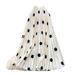 Women's Clothing Retro Polka Dot Pleated Midi Skirt For Women, High Waisted A Line, Slimming, Draped Long Skirt For Commuting._ecoleips.com