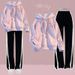 Women's Fleece-Lined Hoodie Sweatshirt & Jogger Pants Set - Cozy Winter Outfit With Cartoon Print, Loose Fit For Teens And College Girls_ecoleips.com