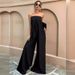 New Arrival One Shoulder Straight Jumpsuit Dress Slim Fit Long Sleeve Long Pants Women Daily Casual Party Wear_ecoleips.com
