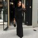 Women's Elegant Ruched Round Neck Long Sleeve Bodycon Midi Dress – Summer Party Gown 2026_ecoleips.com