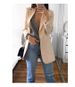 vintage workwear pu leather jacket for women, cropped biker jacket, loose fit zippered coat, streetwear fashion, black_ecoleips.com