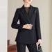 Women's Clothing Small Suit Goddess Fan Sequins Fashion Temperament Host Work Clothes_ecoleips.com