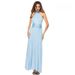 K Multiple Wearing Methods, Multiple Ropes, Crossed Backless Sexy Bandage Dress, Long Skirt Dress_ecoleips.com