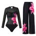 Women’s Long-Sleeve Rash Guard Swimsuit Set – UPF 50+ Sun Protection With Mesh Pants (S-XXL, Quick-Dry & Chlorine-Resistant Fabric)_ecoleips.com