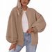 Women's Casual Baseball Jacket – Lightweight Fall & Winter Coat With Zip-Up Front & Pockets (S-XXL, Loose Fit, Streetwear Style)_ecoleips.com
