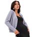European And American Clothing V-Neck Ribbed Button Sweater Cardigan Knitted Casual Women's Top_ecoleips.com
