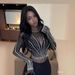 Summer Rhinestone See Through Top For Women Stylish Heavy Duty Sexy Versatile Pure Color Summer_ecoleips.com