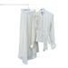 Elegant Two-Piece Set For Women, Beaded Top With Pleated Wrap Skirt, Waist-Defining Outfit_ecoleips.com