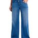 Trendy High-Waisted Zip-Fly Jeans For Women - Stretch Denim With Diagonal Button Detail (Dark Blue/Light Blue/Black/Navy, XS-XL)_ecoleips.com