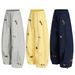 Aria Basics Creative 2025 New Urban Casual Women's Wear: Straight-Leg Pants With Printed Decoration, Wholesale Direct Supply_ecoleips.com