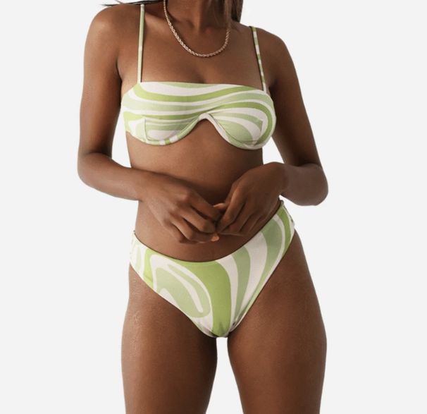 New Sexy Strapless Swimsuit Bikini Two Piece Women's Style_ecoleips.com
