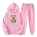 Women's Clothing autumn and winter new sweatshirt large size suit female version loose sports casual two piece suit women's clothing_ecoleips.com
