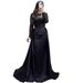 Elegant Long Sleeve Sequin Evening Dress For Banquet Celebrity Style Party Queen Formal Gown For Annual Meeting Host_ecoleips.com