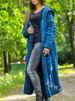2026 New European American With Braided Lazy Style Hooded Long Cardigan Sweater For Autumn And Winter Women's Fashion_ecoleips.com
