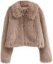 Winter New Fur Women's Faux Fur Coat Long-sleeved Jacket Zipper Jacket To Keep Warm_ecoleips.com