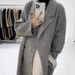Luxury Alpaca Wool Blend Coat – Korean-Style Oversized Double-Faced Wool Trench Coat For Women In Grey, Beige, Light Oat & More (Petite & Tall Sizes)_ecoleips.com