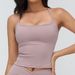 Zechuang Women's Racerback Yoga Vest Tight Fitting Outdoor Sports Underwear Running Fitness_ecoleips.com