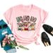 European And American Cross-border Foreign Trade Women's Clothing Christmas Merry Round Neck Printed Ladies Short Sleeve_ecoleips.com
