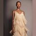 Stylish V Neck Sleeveless Tassel Decor Long Dress Fashion Cocktail Party Prom Evening Gown_ecoleips.com